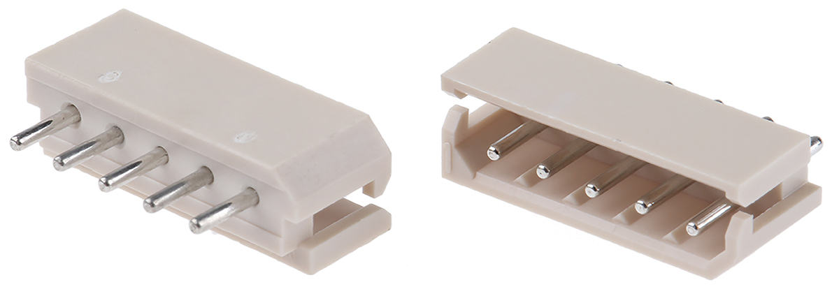 Molex SPOX Series Straight Through Hole PCB Header, 5 Contact(s), 2.5 mm Pitch, 1 Row, Shrouded
