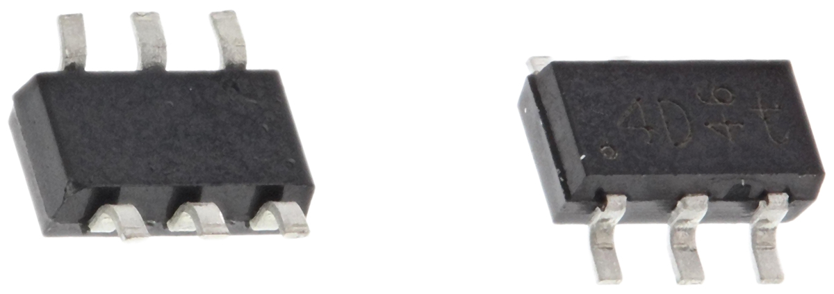 Nexperia PRTR5V0U4D,125, Quad-Element TVS Diode Array, 6-Pin SOT-457 (SC-74)