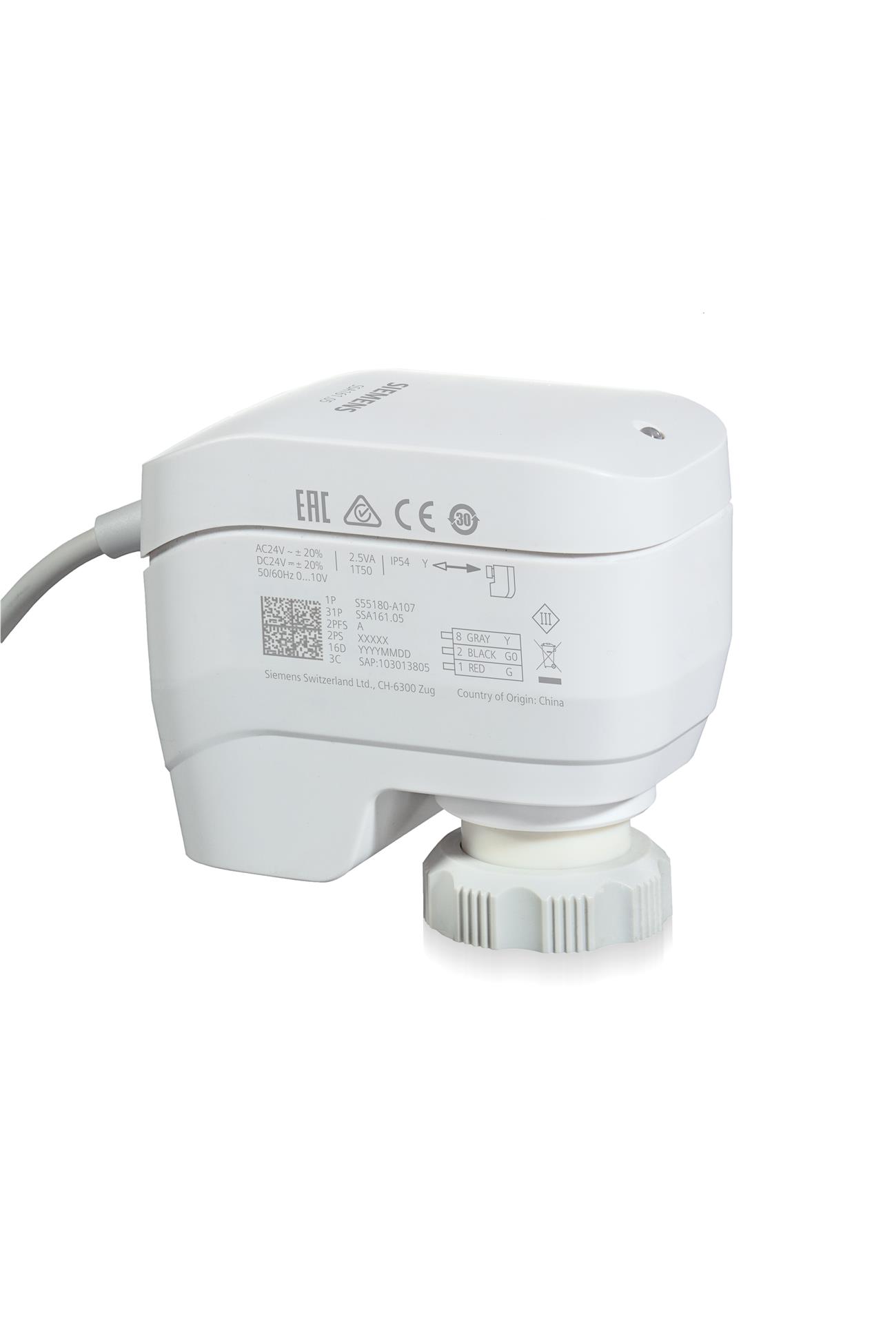 Siemens Electric 2, 3 port Valve Actuator -, 24 V Supply Voltage