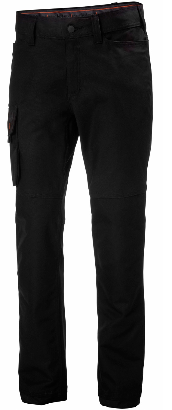 Helly Hansen LUNA Women's Black Cotton, Polyester, Size 35 in Waist Size 35 in W 32.5in L