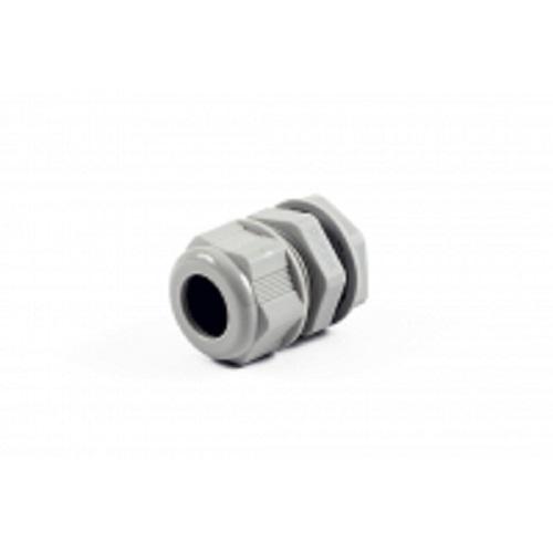 Hammond 1427NCG Series Grey Nylon Cable Gland, M20 Thread, 10mm min., 14mm max., IP68