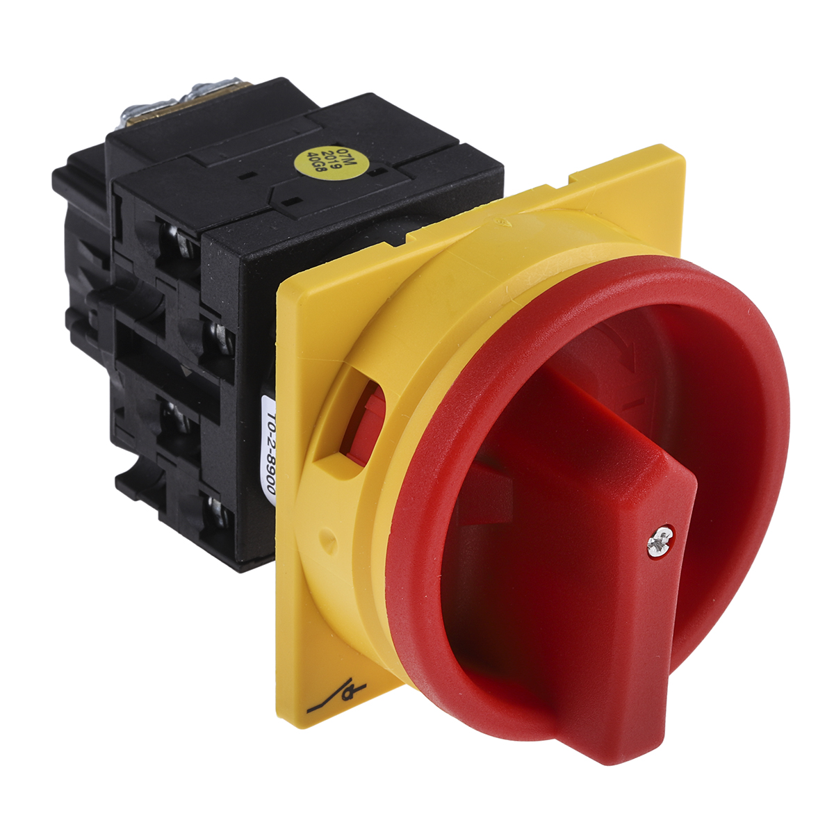 Eaton 3P+N Pole Flush Mount Isolator Switch - 20A Maximum Current, 5.5kW Power Rating, IP65