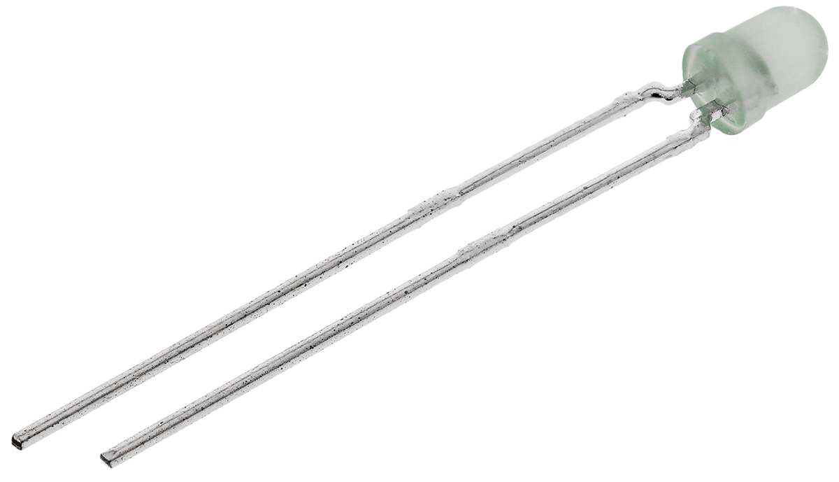 Vishay2.4 V Green LED 3mm Through Hole, TLHG4405