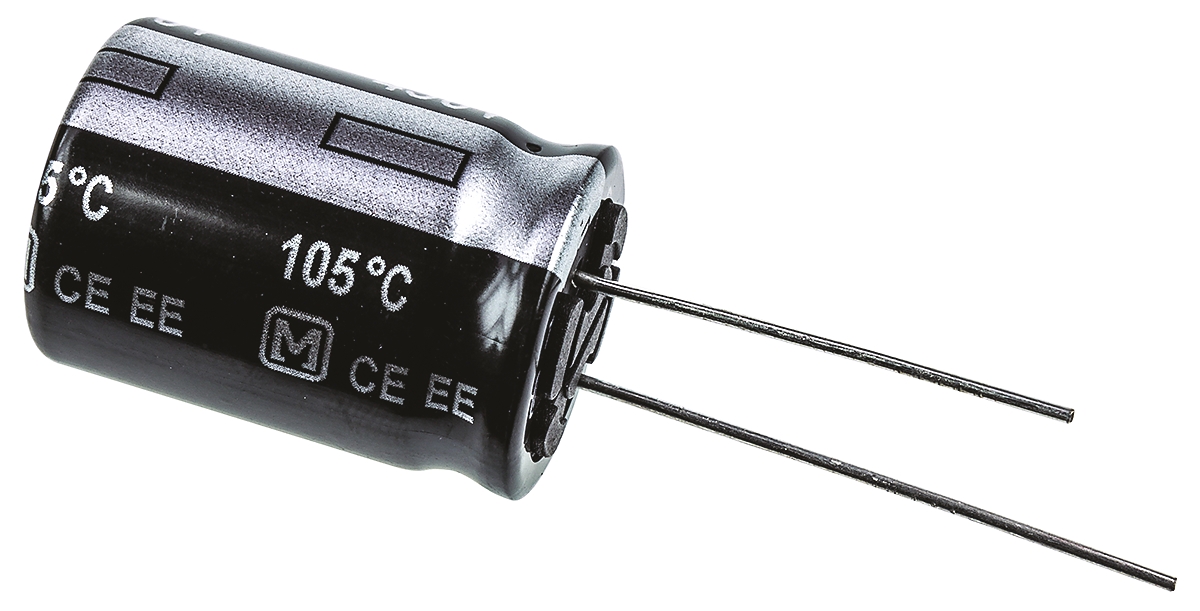 Panasonic 47μF Aluminium Electrolytic Capacitor 450V dc, Radial, Through Hole - EEUEE2W470S