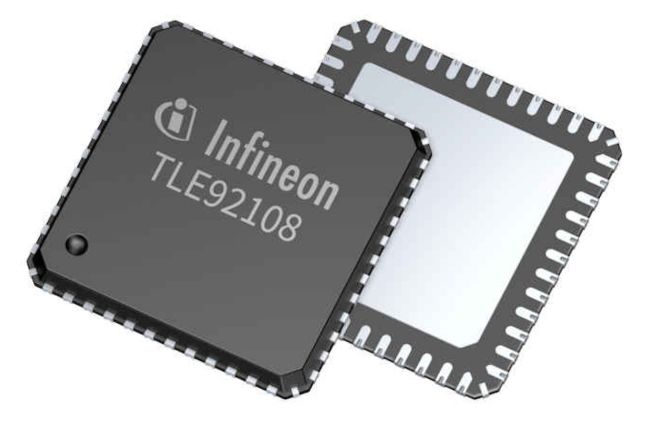 Infineon TLE92108232QXXUMA1 MOSFET Gate Driver 8, 100 mA 48-Pin 40 V, VQFN