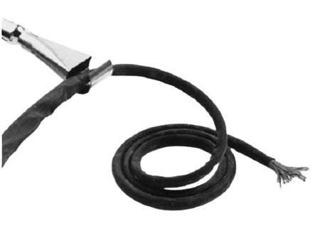 TE Connectivity Heat Shrink Tube, Black 4.8mm Sleeve Dia. x 10m Length 2:1 Ratio, RW-200 Series