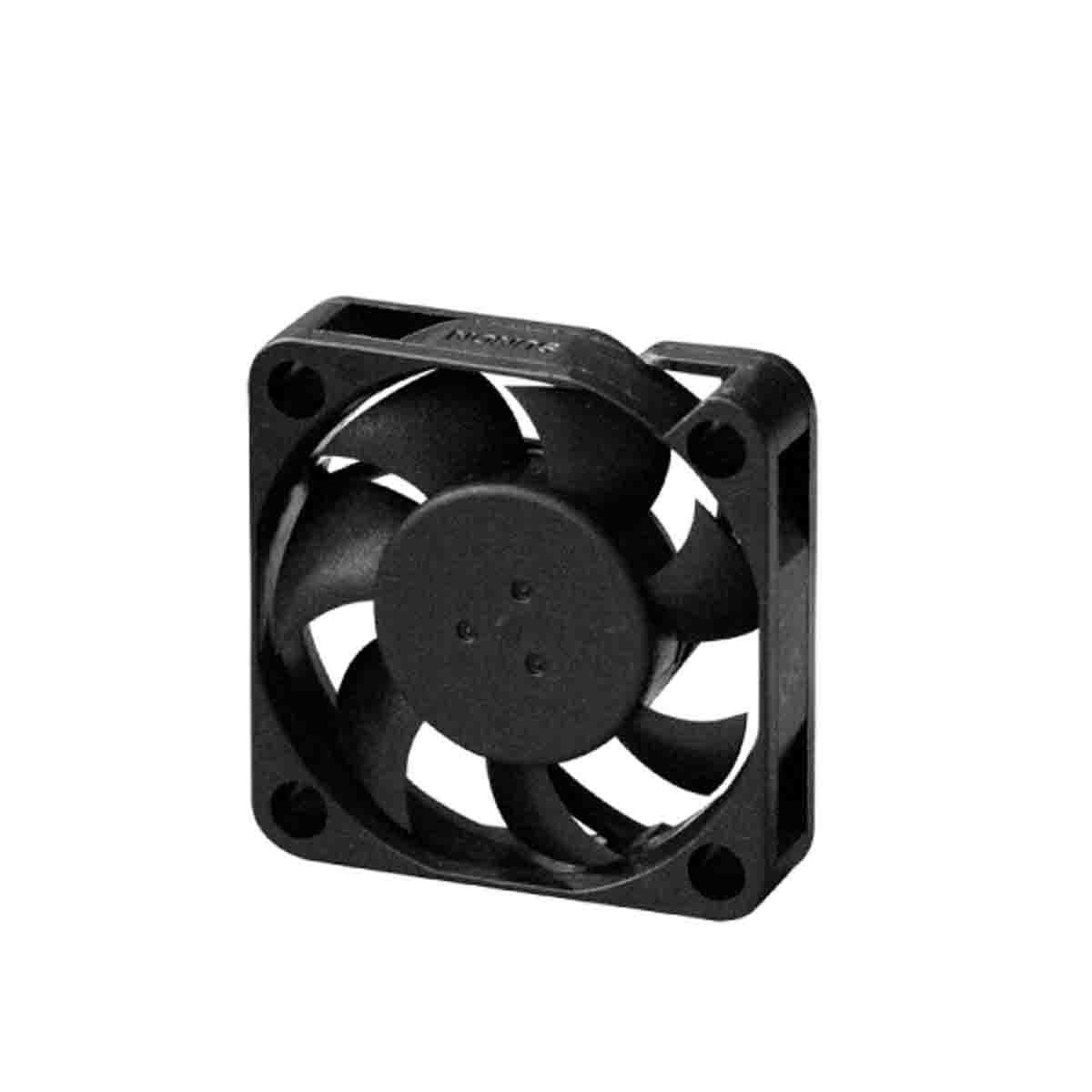 Sunon Axial Fan, 5 V dc, DC Operation, 8cfm, 680mW, 157mA Max, IP20, 40 x 40 x 10mm