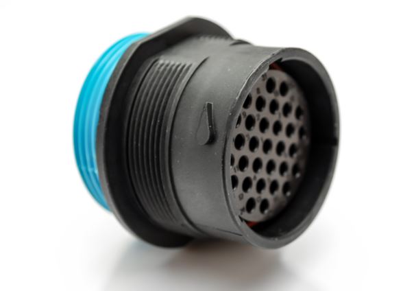 Amphenol Industrial Circular Connector, 31 Contacts, Panel, Standard Connector, Socket, Female, IP67, IP69K, Duramate