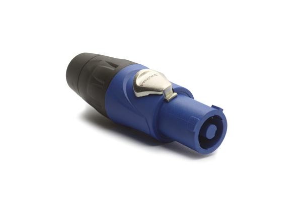 Amphenol Industrial, HP IP54 Blue Cable Mount 3P Power Connector Plug, Rated At 25A, 250 V No
