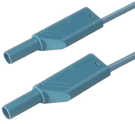 Hirschmann Test & Measurement, 32A, 1000V ac/dc, Blue, 1m Lead Length