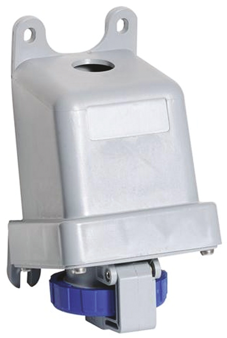 Amphenol Industrial, CMA IP67 Red Panel Mount 3P + N + E Industrial Power Socket, Rated At 32A, 415 V