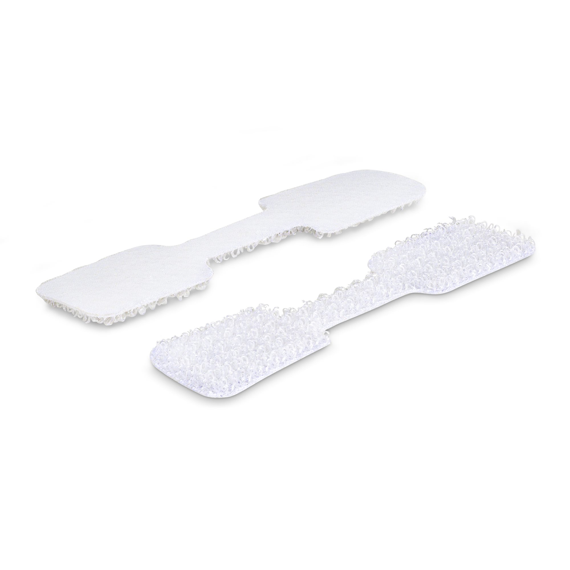 StarTech.com Hook & Loop Cable Tie, Hook To Hook Fastener Cable Tags, 90mm x 19 mm, White, Pk-1