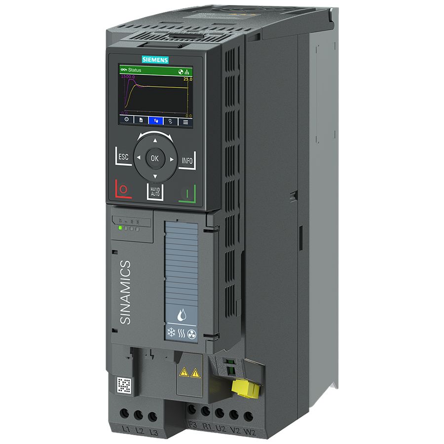 Siemens Inverter Drive, 4 kW, 3 Phase, G120X Series 240 V 23.7 A