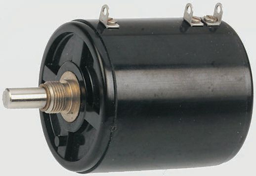 Vishay 860 100Ω Rotary Potentiometer 10-Turns 1-Gang Panel Mount, 860B1101