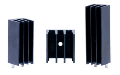 Arcol Ohmite Heatsink, TO-220 and TO-247 Devices and Bridge Rectifiers, 16.28 x 16.3 x 25.4mm, PCB Through Hole