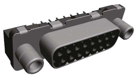 TE Connectivity Amplimite HDP-20 15 Way Through Hole D-sub Connector Socket, 2.74mm Pitch, with 4-40 UNC Female