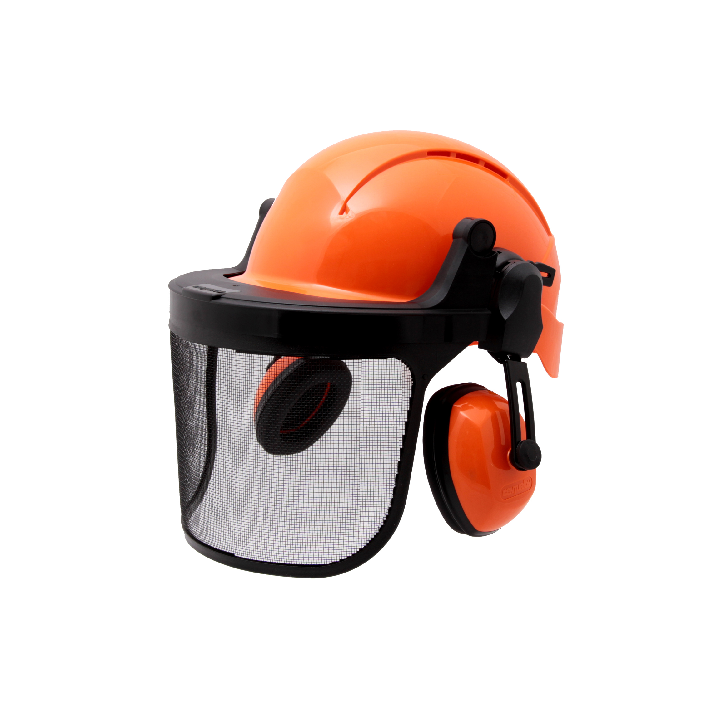 Centurion Safety Forestry Kit Orange Hard Hats, Ventilated