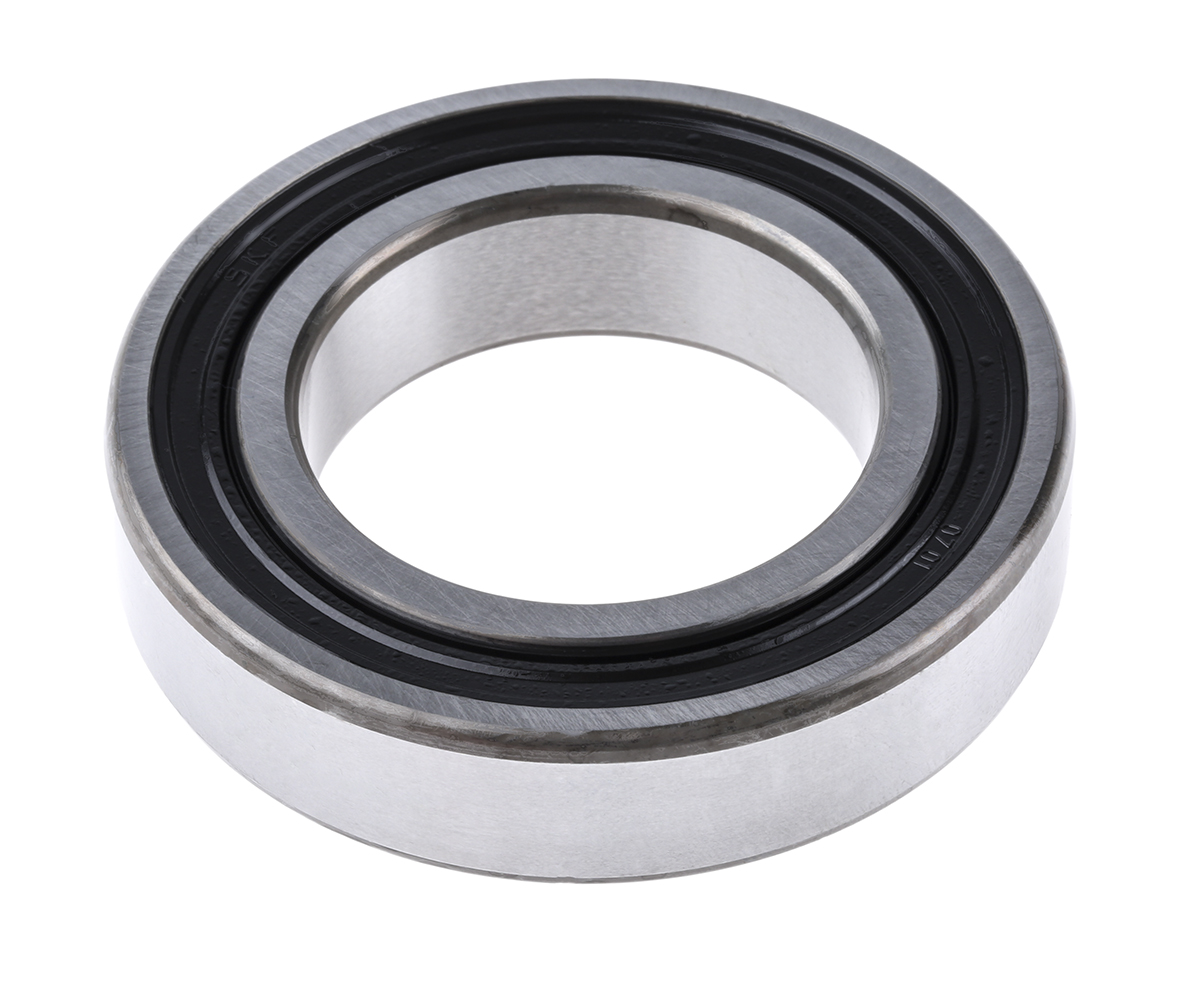 SKF 6008-2RS1/C3 1 Row Ball Bearing - 40 mm ID, 68 mm OD