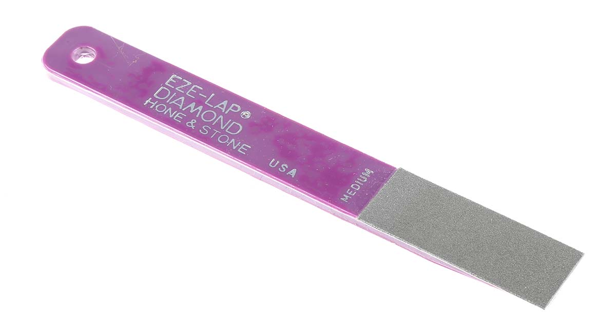 Diamond Honing Steel, Medium 400 Grit, 150 mm