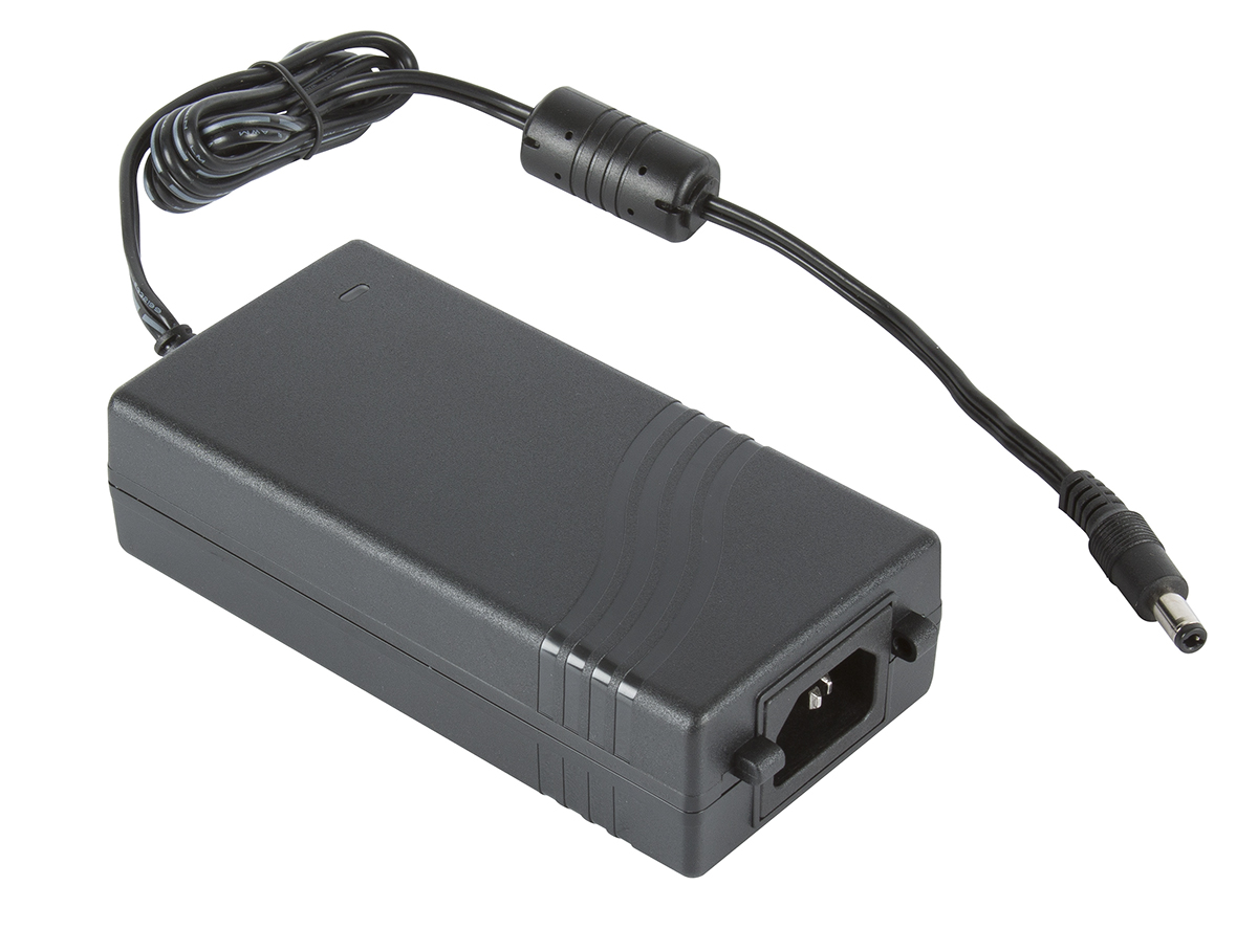 XP Power 65W Power Brick AC/DC Adapter 24V dc Output, 2.7A Output