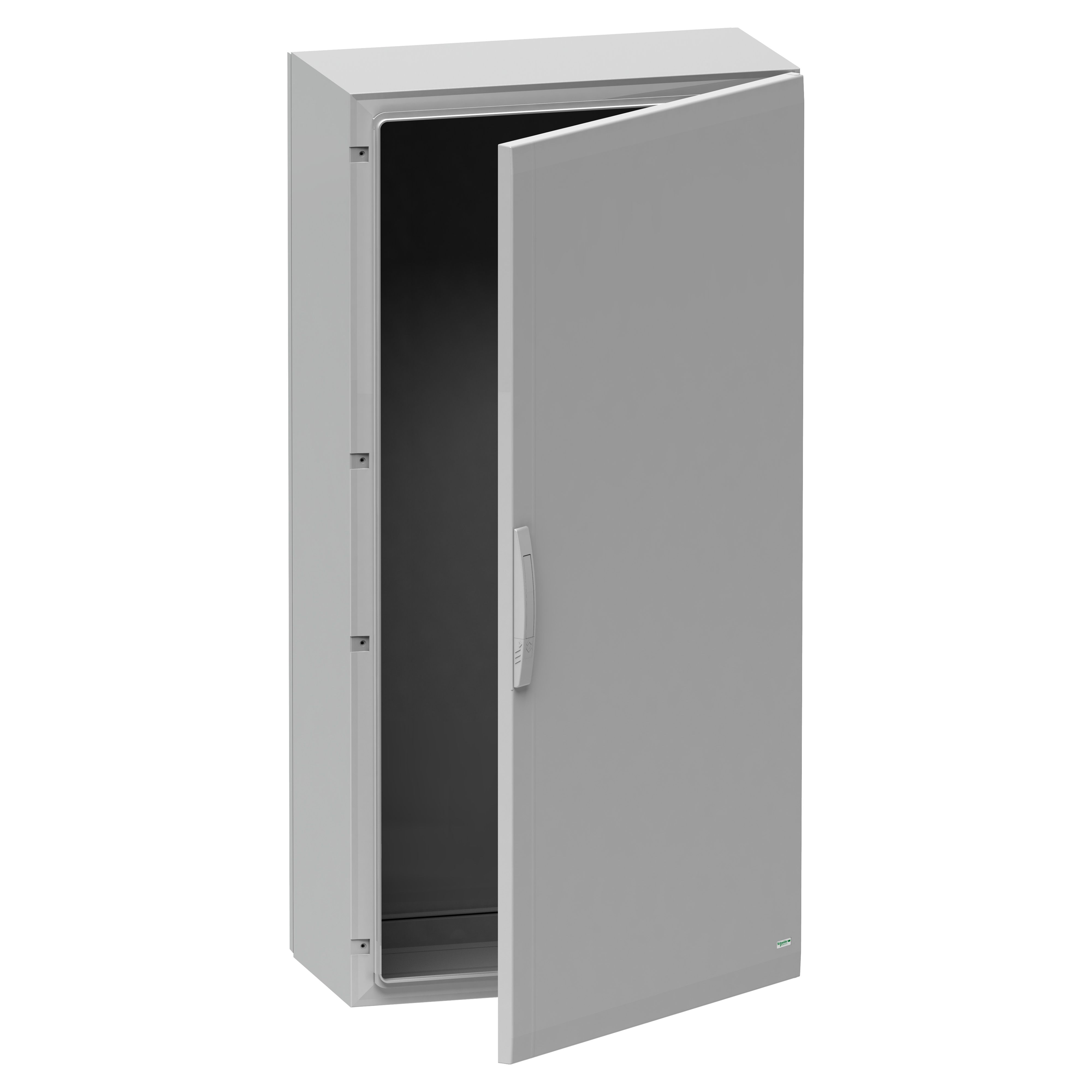 Schneider Electric PanelSeT Series Fibreglass Reinforced Polyester Single-Door-Door Floor Standing Enclosure, Opaque