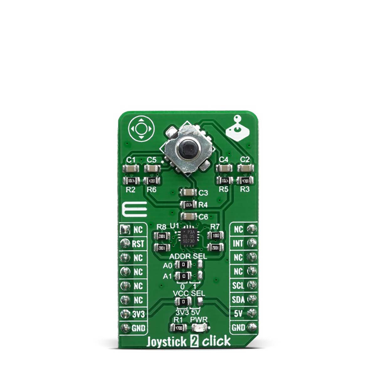 MikroElektronika Joystick 2 Click Development Kit for Mikroe-3711