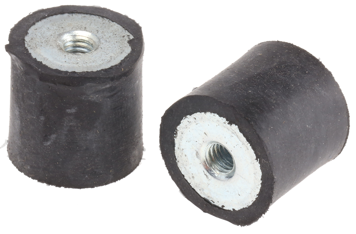 FIBET M4 Anti Vibration Mount, Female to Female Bobbin with 25.8kg Compression Load