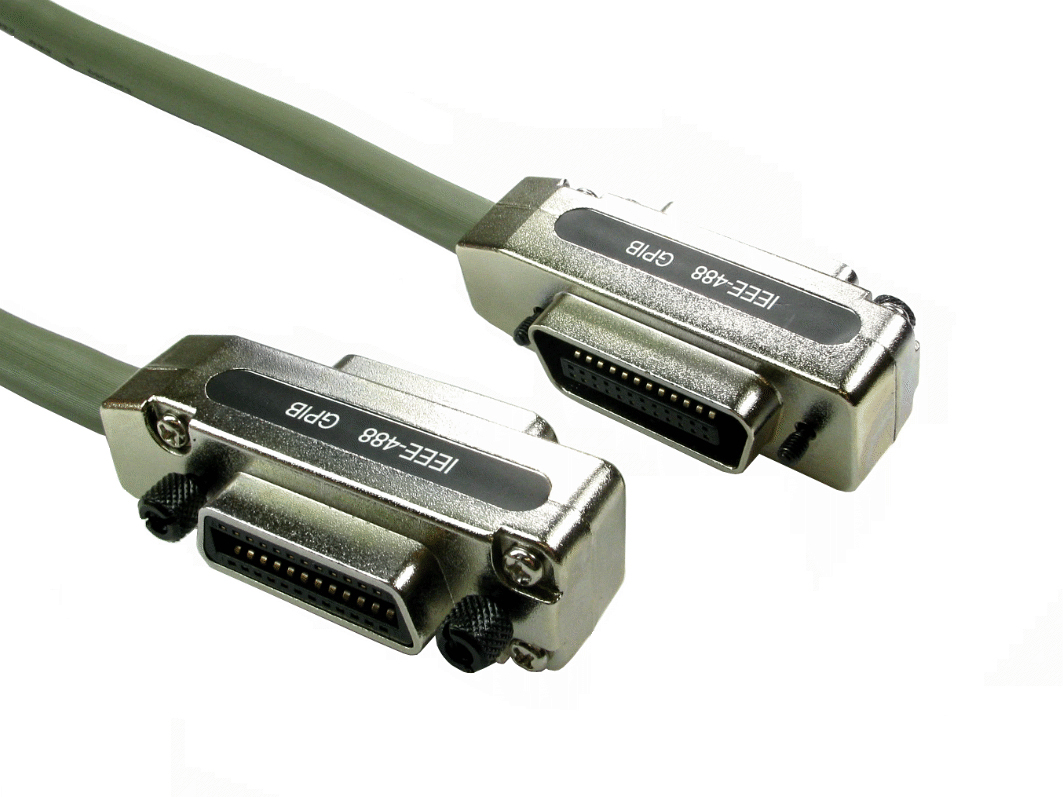 RS PRO Female; Male GPIB to Female; Male GPIB Parallel Cable, 2m, Grey Sheath