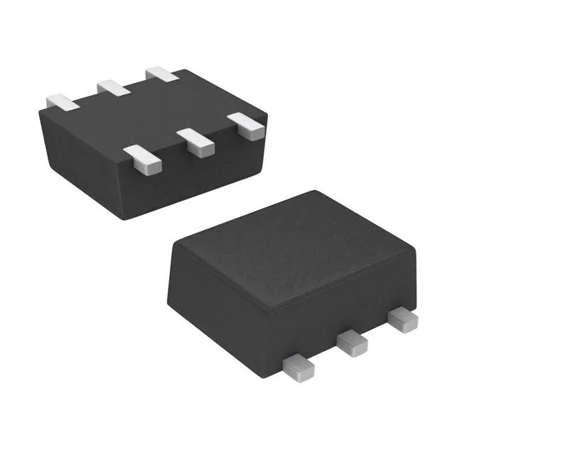 Vishay Dual TrenchFET 2 Type N-Channel MOSFET, 0.5 A, 20 V Enhancement, 6-Pin SC-89