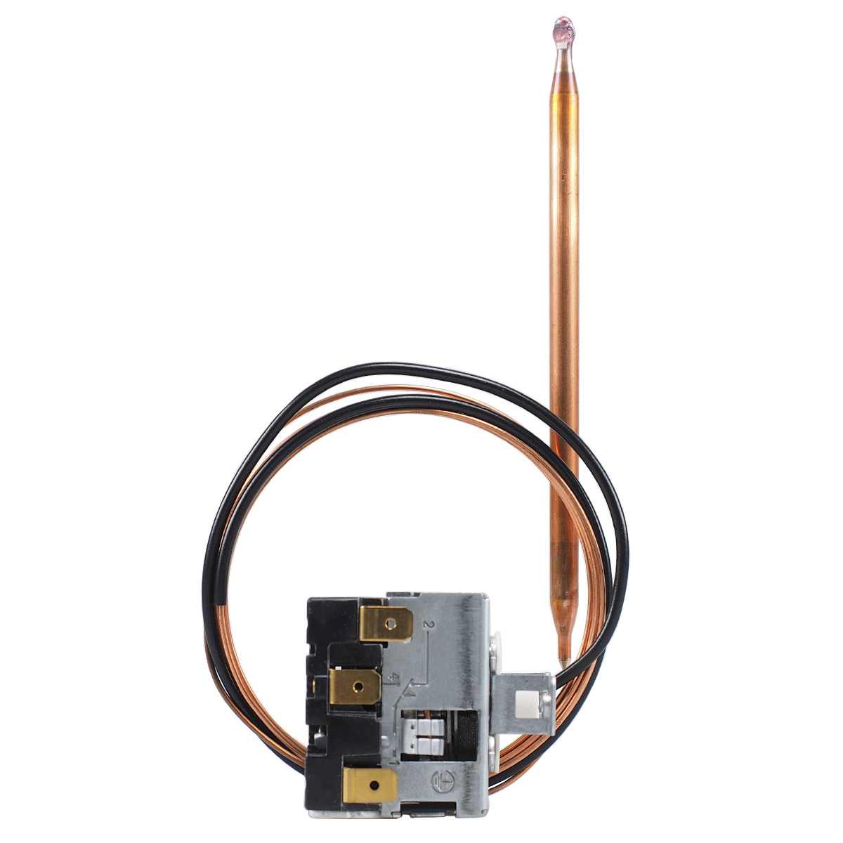 Jumo Capillary Thermostat, 90°C Max, NC, Automatic Reset, Panel Mount