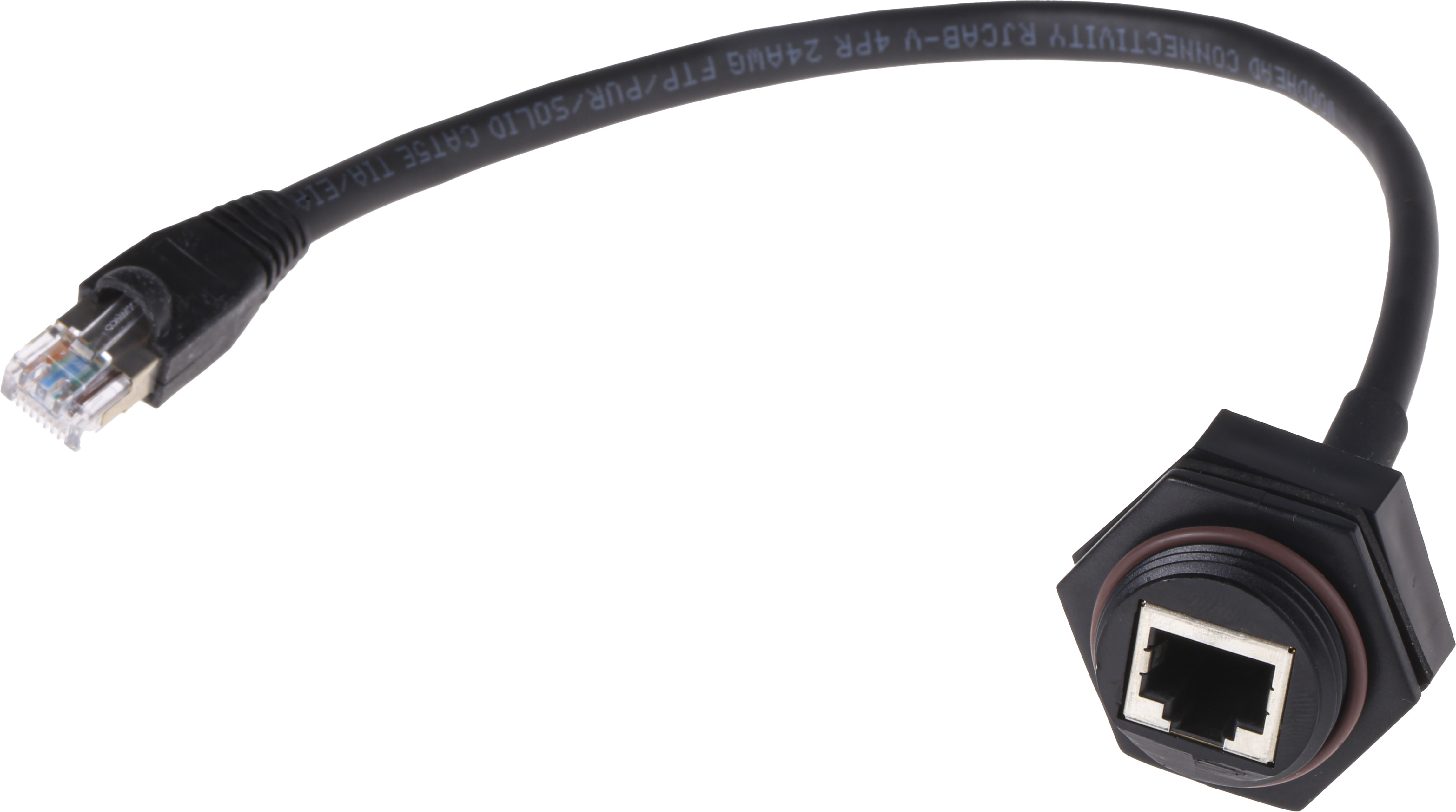 Molex ENSP3F5 Series Female, Male RJ45 Connector, Panel Mount, F/UTP Shield Straight 8 -Way