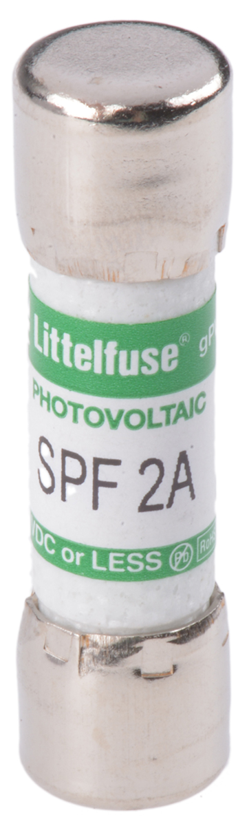 Littelfuse 2A F Melamine Cartridge Fuse, 10 x 38mm