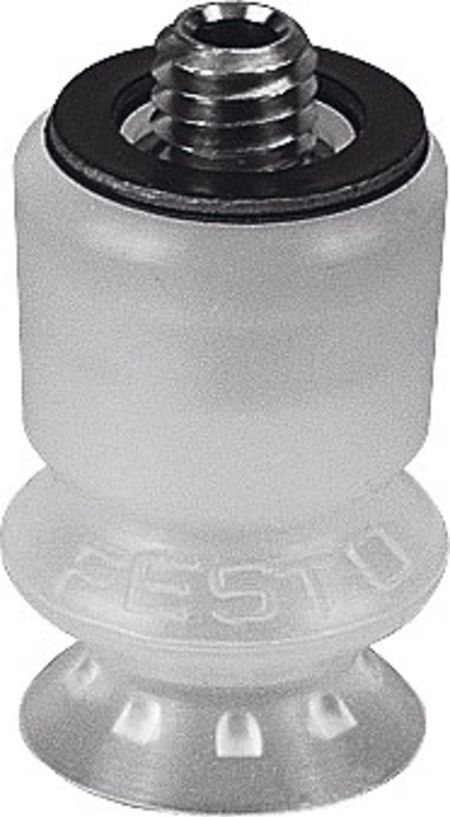 Festo 10mm Bellows Silicon Suction Cup ESS-10-BS, M4