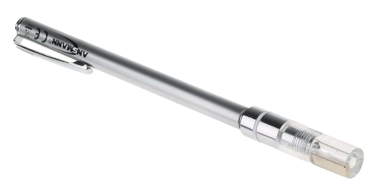 Ansmann 1kg Lift Capacity Magnetic, Telescopic Extendable Pick Up Tool, 670 mm Aluminium With Aluminium Handle