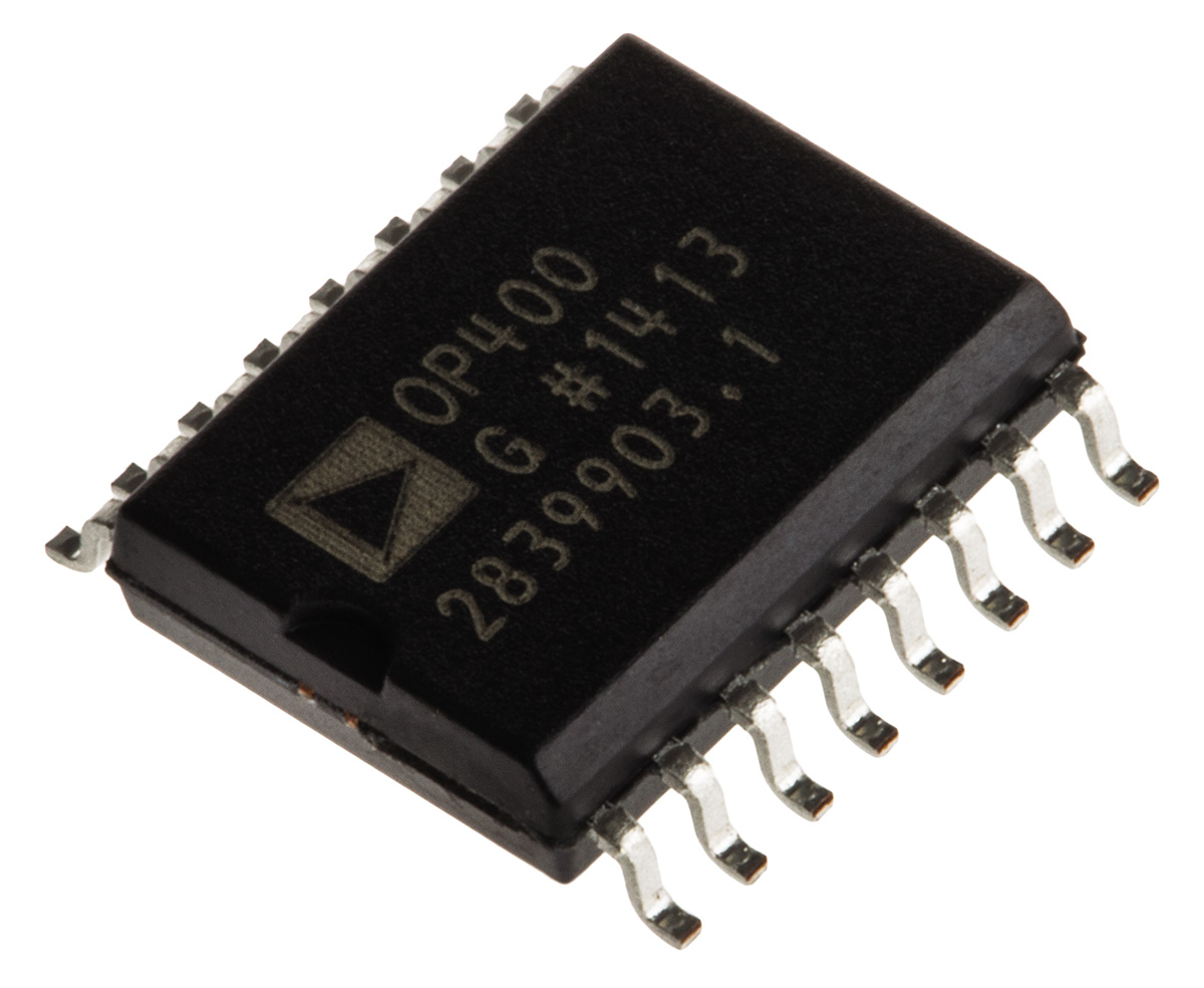 OP400GSZ Analog Devices, Operational Amplifier, 500 kHz, 16-Pin 20 V SOIC W
