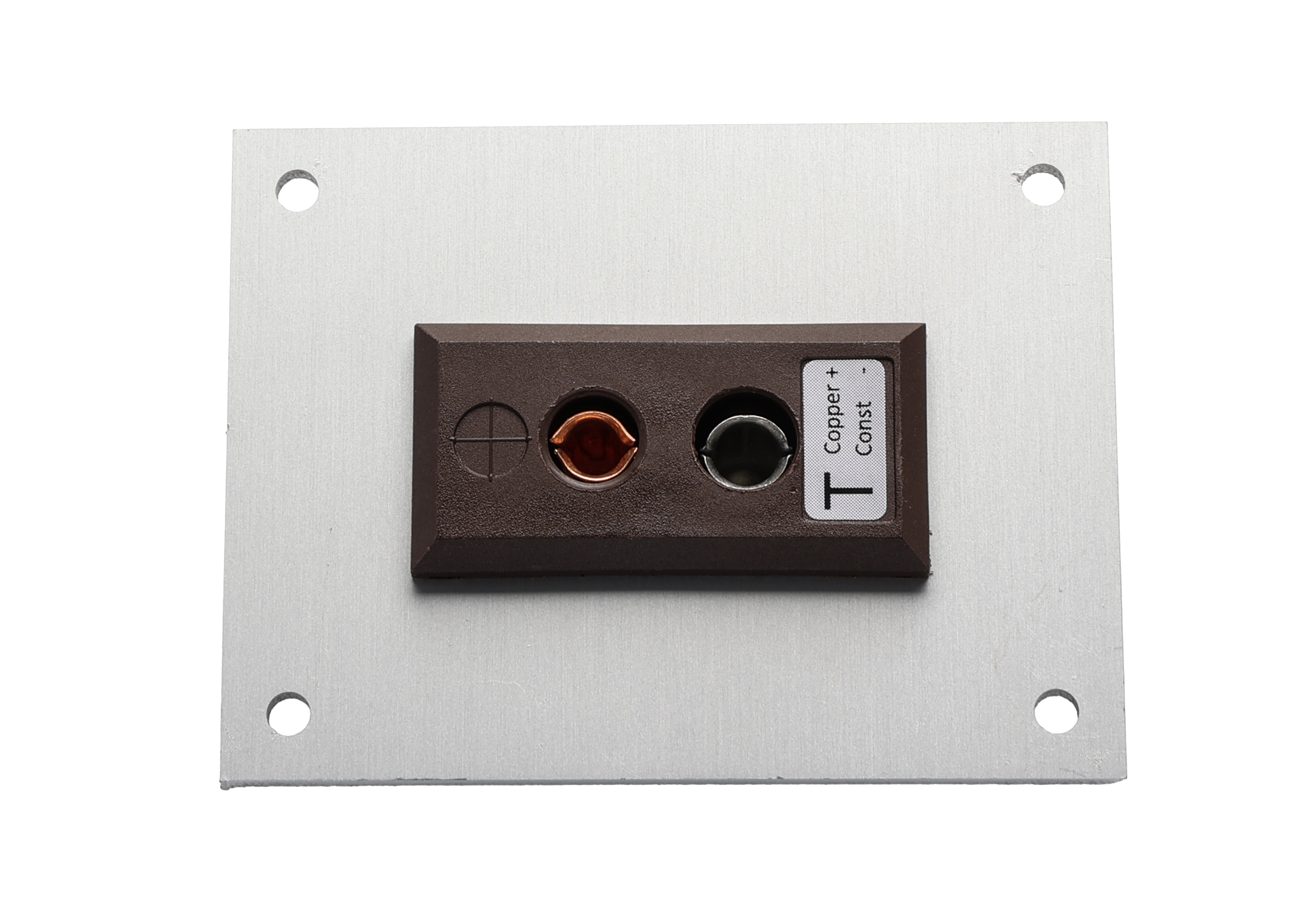 RS PRO Standard Size Thermocouple Connector Panel for Use with Thermocouple T, RoHS Standard