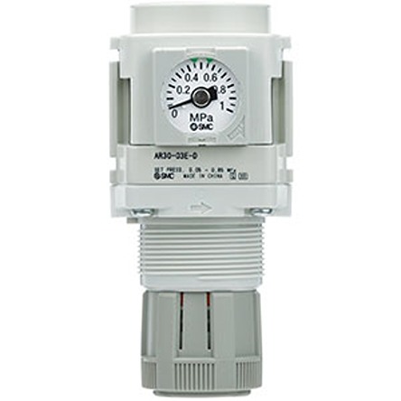 SMC G 1/4 Pneumatic Regulator - 0.5MPa to 0.85MPa, 1/4 in, 1Mpa max. input