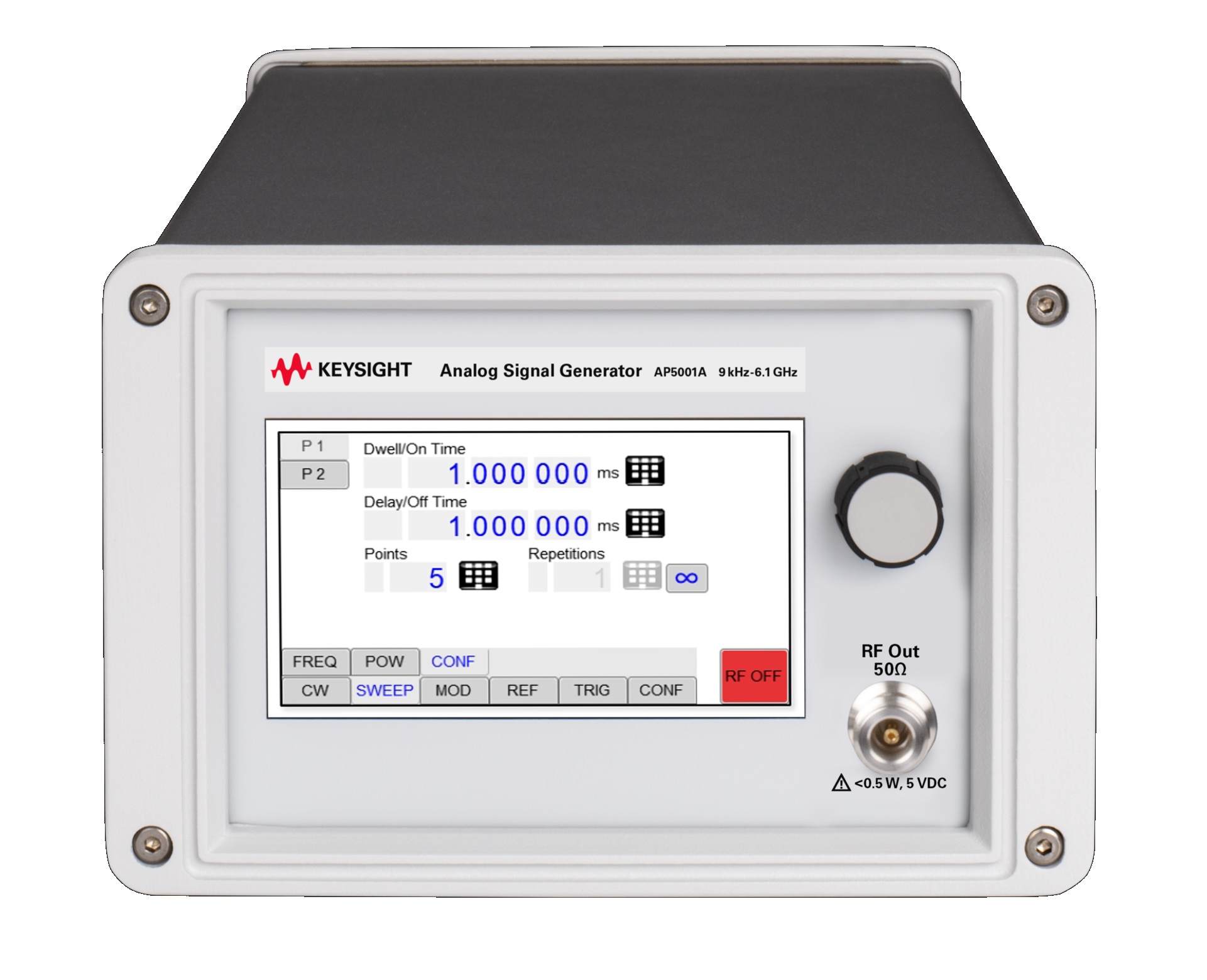Keysight Technologies AP5001A RF Signal Generator, 9kHz min, 2GHz max