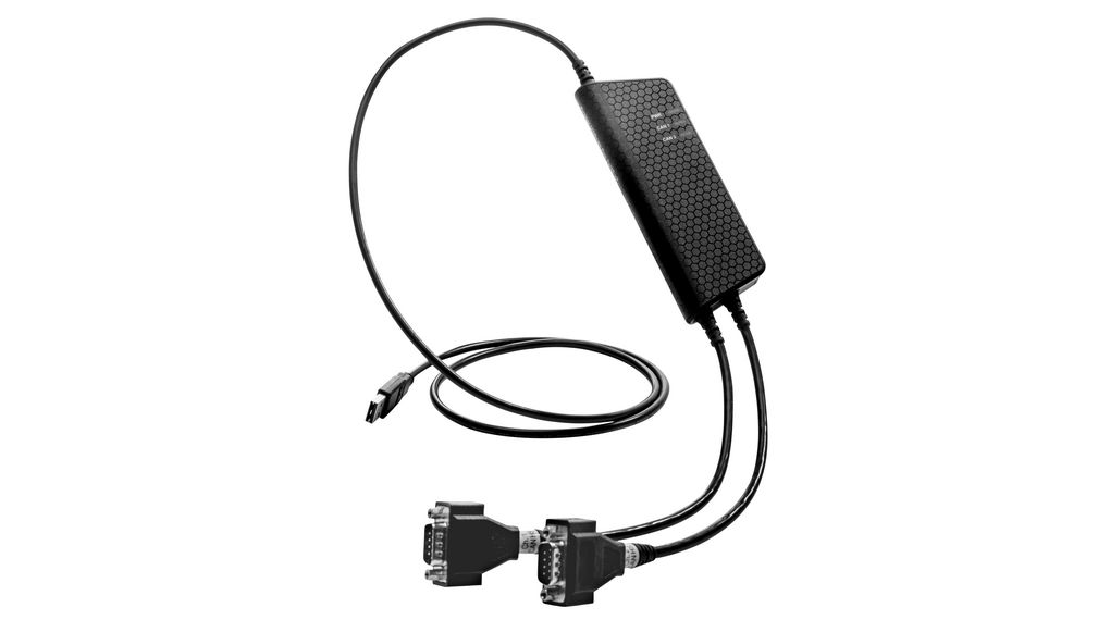 Kvaser 2 Port USB CAN Adapter USB 2.0 DB-9 to USB A 1Mbit/s Network Speed