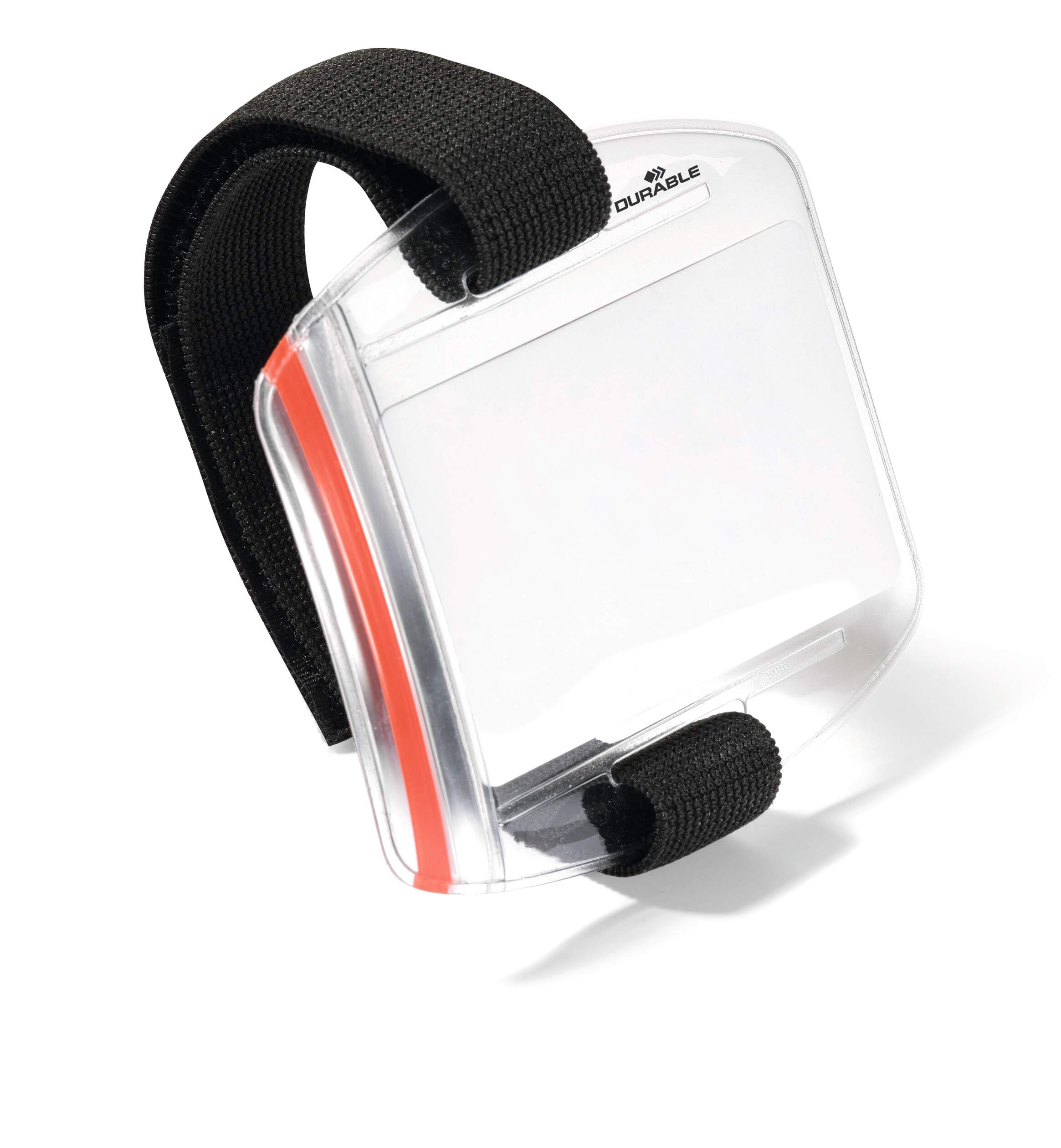 Durable Transparent PVC Badge holder With Arm Strap