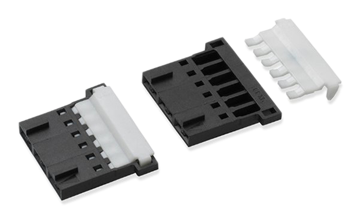 Molex, SL Male Connector Housing, 2.54mm Pitch, 4 Way, 1 Row