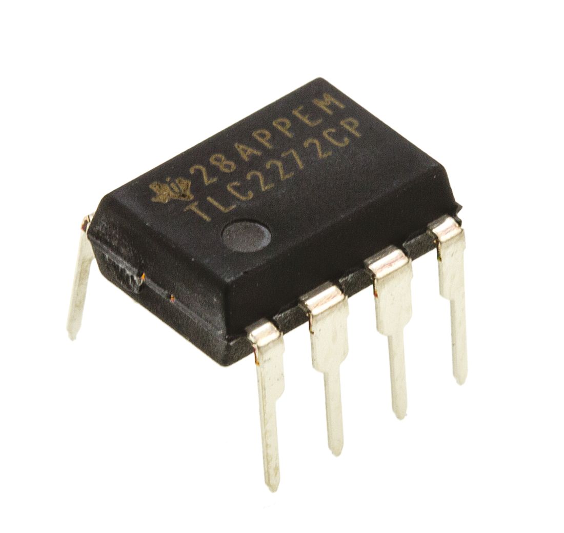 TLC2272CP Texas Instruments, Operational Amplifier, 2.2 MHz, 8-Pin 8 V PDIP