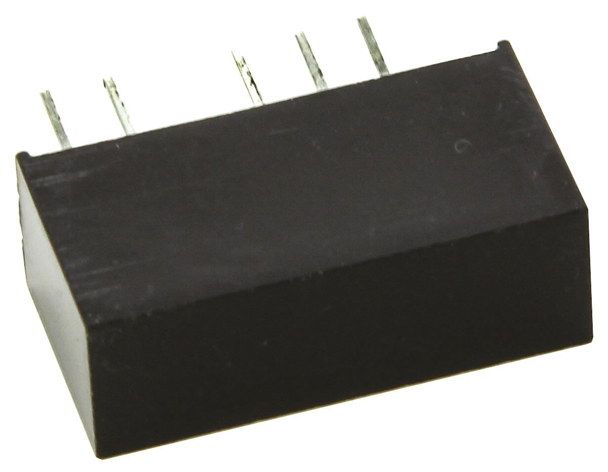 Recom RD DC-DC Converter, ±12V dc/ ±84mA Output, 10.8 → 13.2 V dc Input, 2W, Through Hole, +85°C Max Temp -40°C