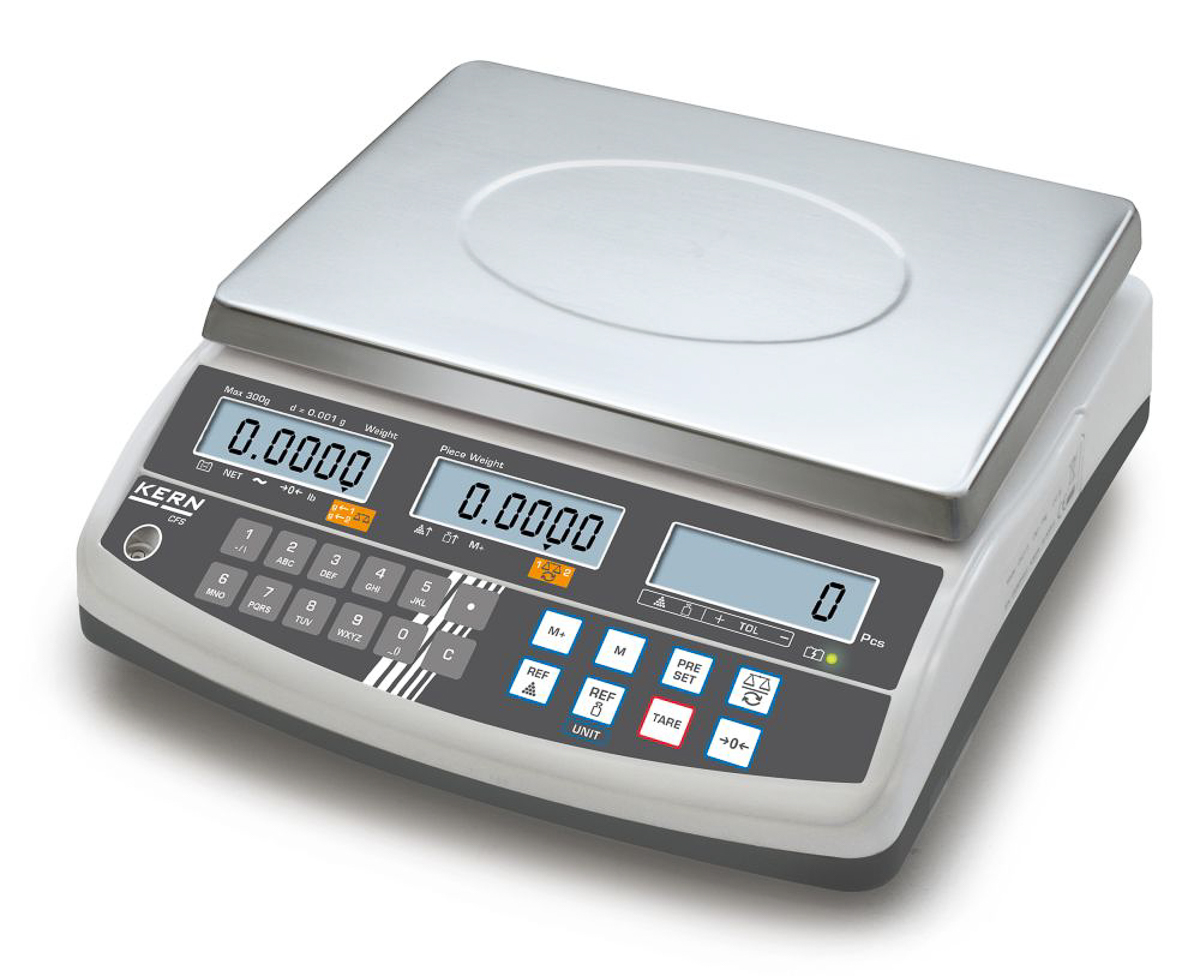 Kern CFS 3K-5 Counting Weighing Scale, 3kg Weight Capacity