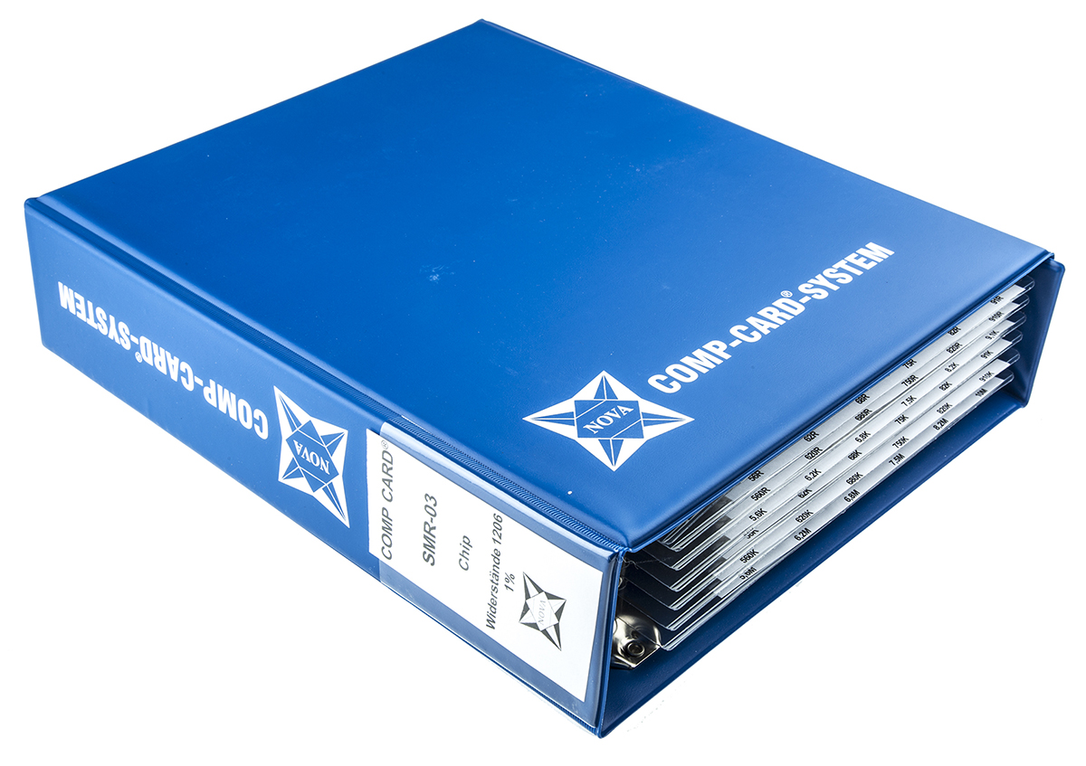 Nova, SMR-03 Thick Film, SMT 144 Resistor Kit, with 16260 pieces, 1 KΩ → 10MΩ