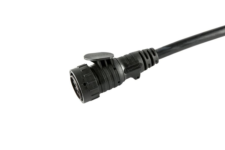 Amphenol Industrial Circular Connector, 9 Contacts, Cable, Standard Connector, Socket, Female, IP66, IP69K