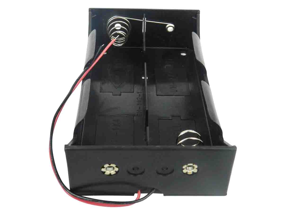 RS PRO D Battery Holder, Coil Spring Contact