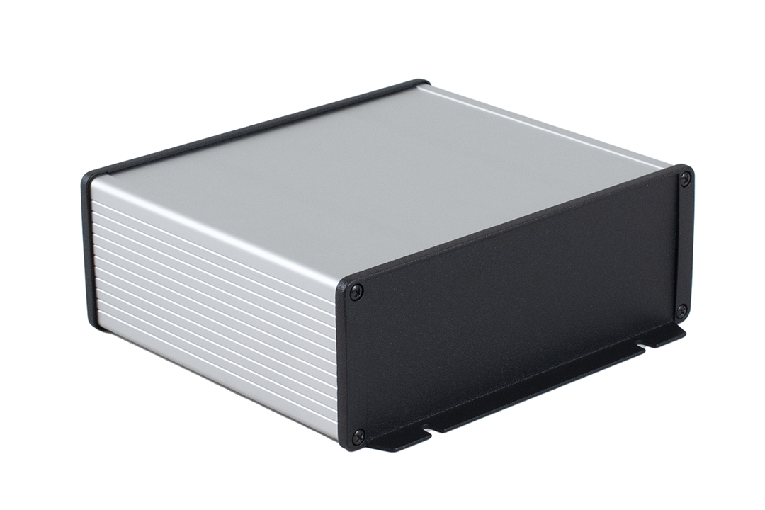 Hammond 1457 Series Aluminium Enclosure, IP65, Flanged, 4.73 x 4.09 x 2.15in