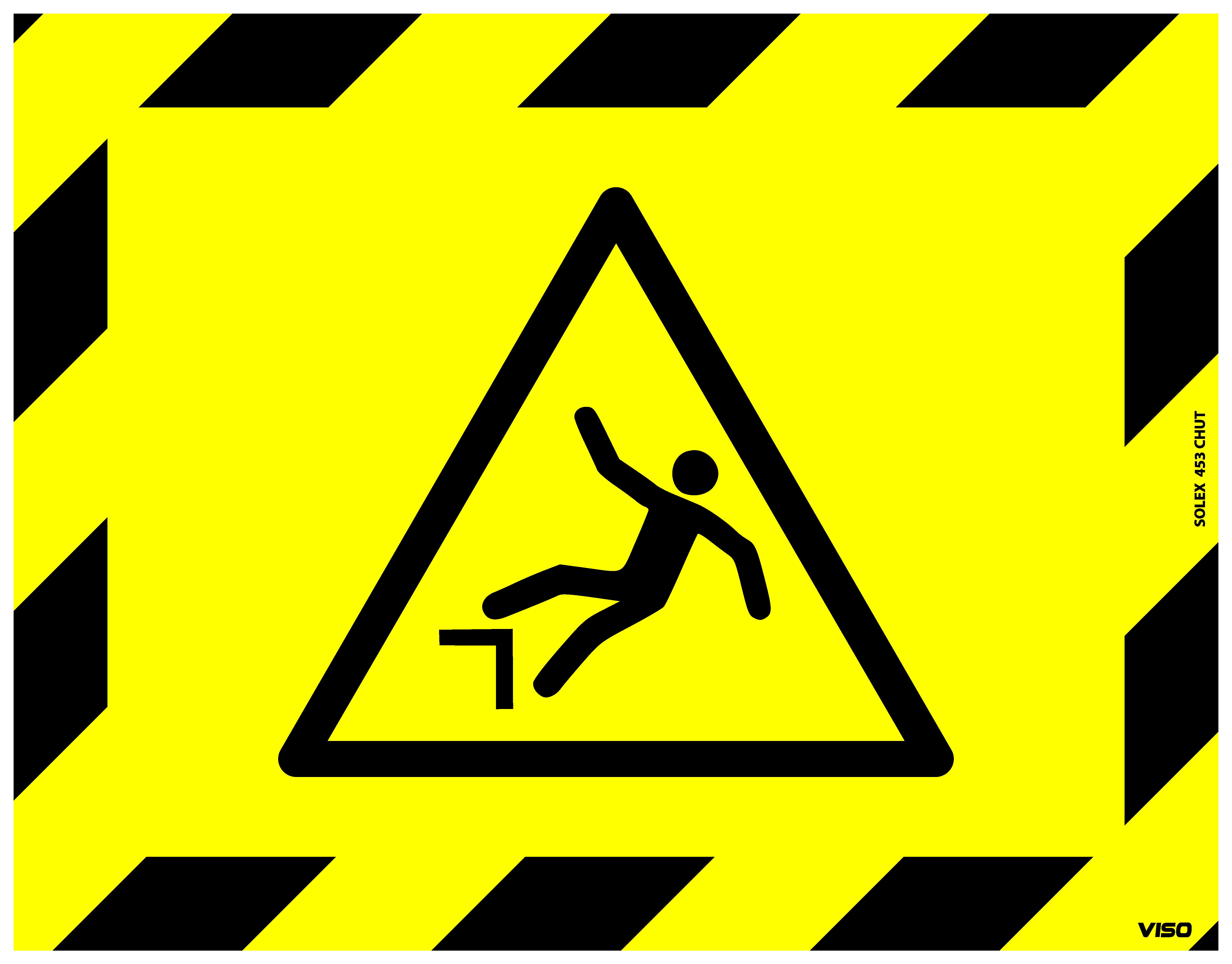 RS PRO Self-Adhesive Area Hazard Hazard & Warning Label