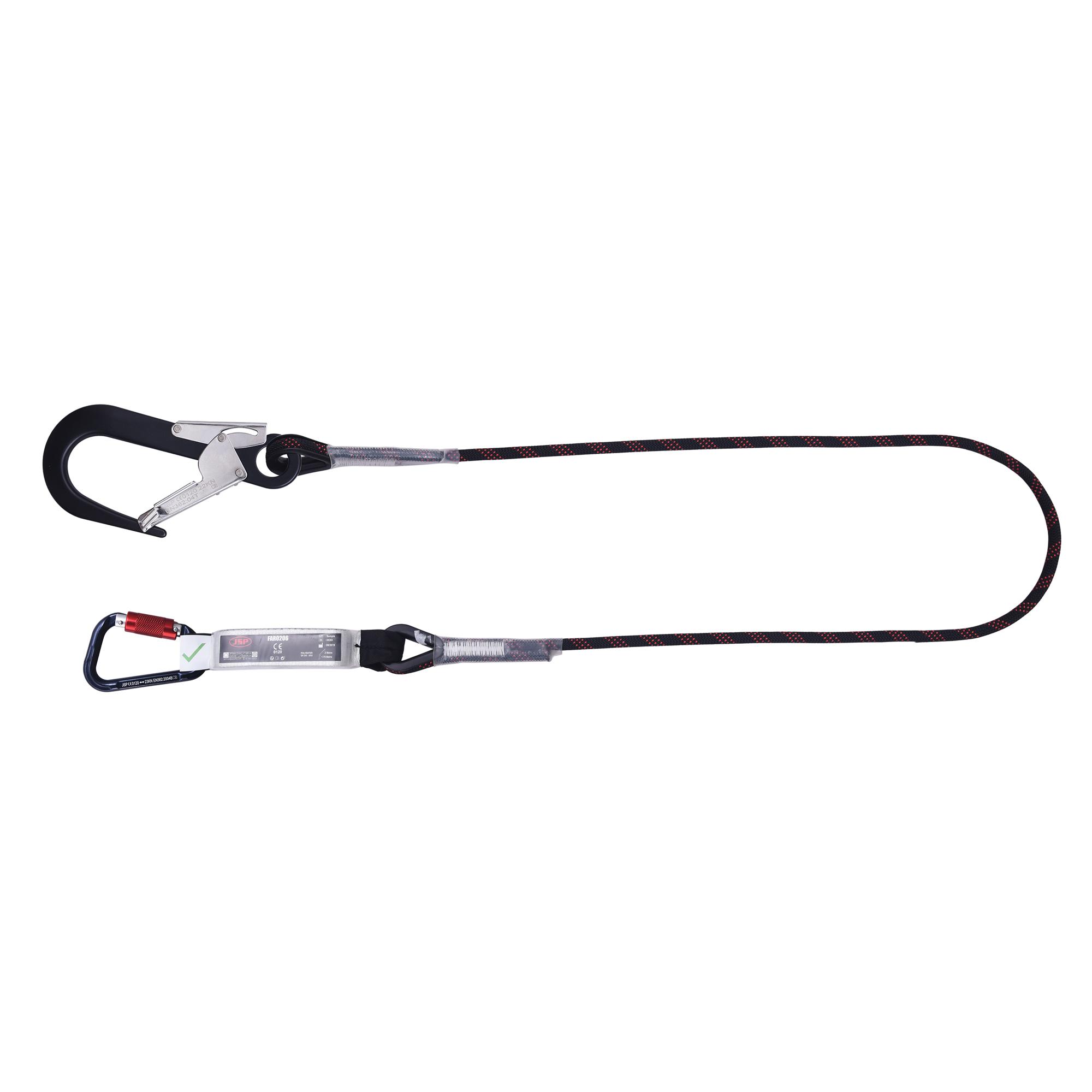 JSP 2m Fall Arrest Fall Arrest Lanyard Screw Karabiner Single